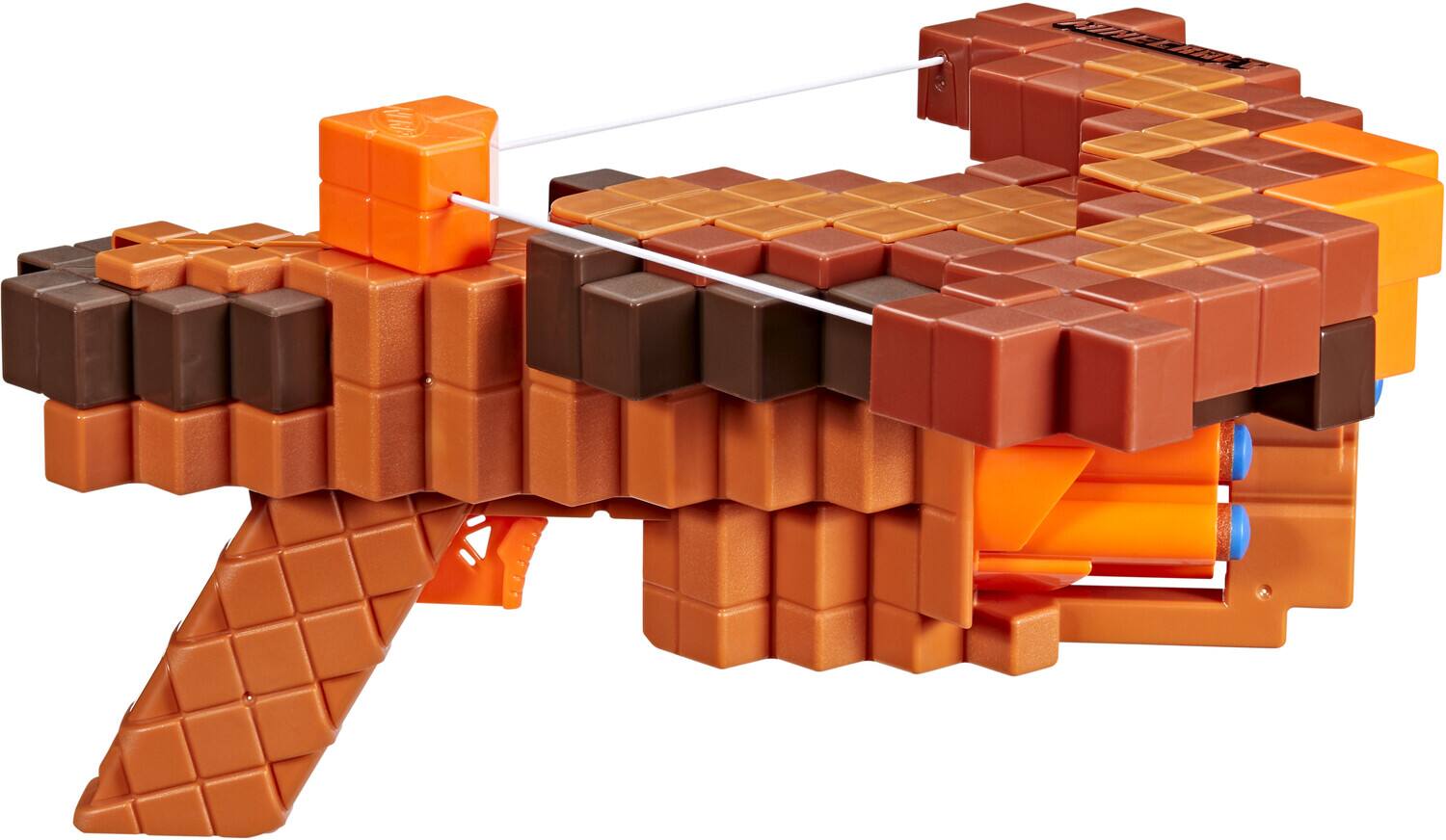 Alt View 3. Hasbro - Hasbro Collectibles - Nerf: Minecraft - Pillager's Crossbow Dart Blaster   - Collectibles - Multicolor.