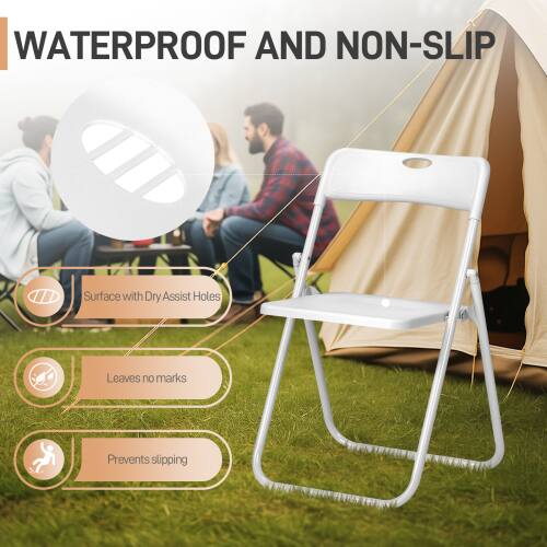 WATERPROOF AND NON-SLIP

- Surface with Dry Assist Holes
- Leaves no marks
- Prevents slipping