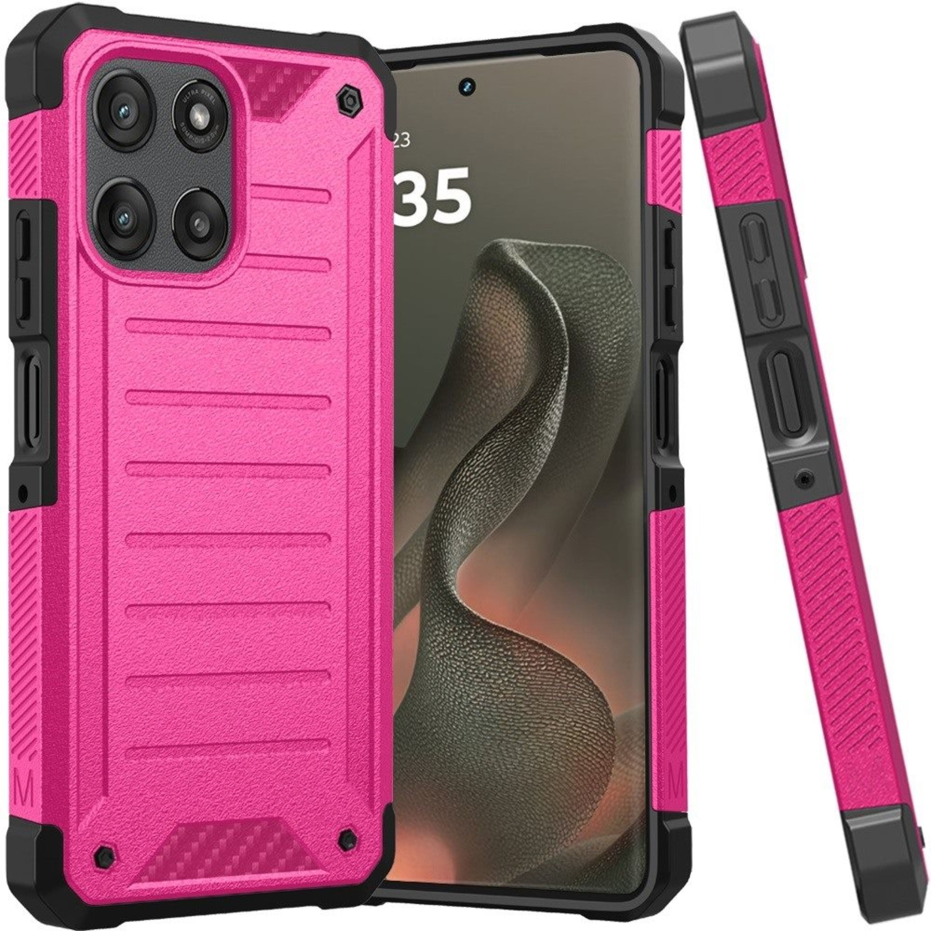 Kitcheniva - Premium Shock-Resistant Phone Case For Motorola Edge 2026 - Hot Pink