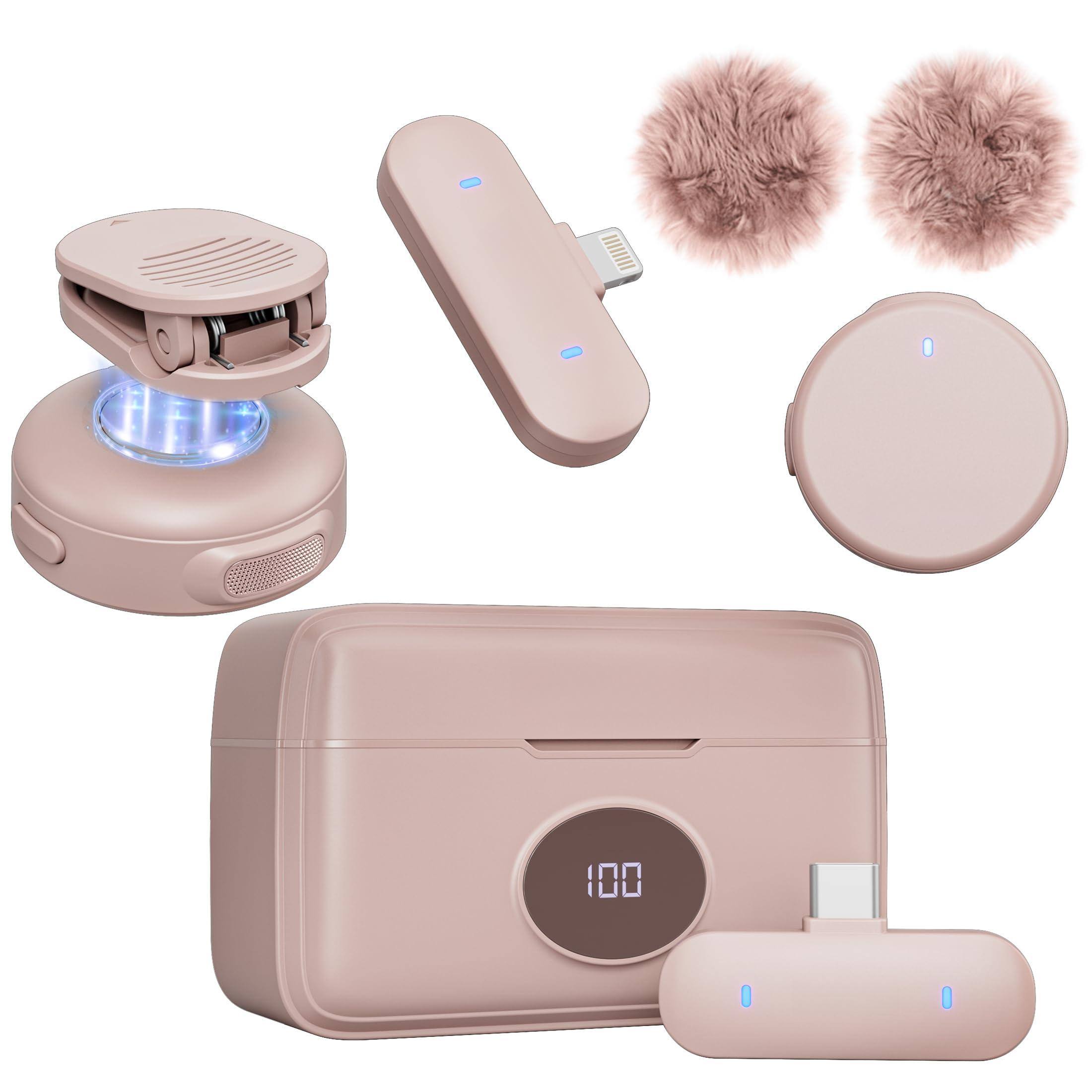 Pink USB-C&Lightning