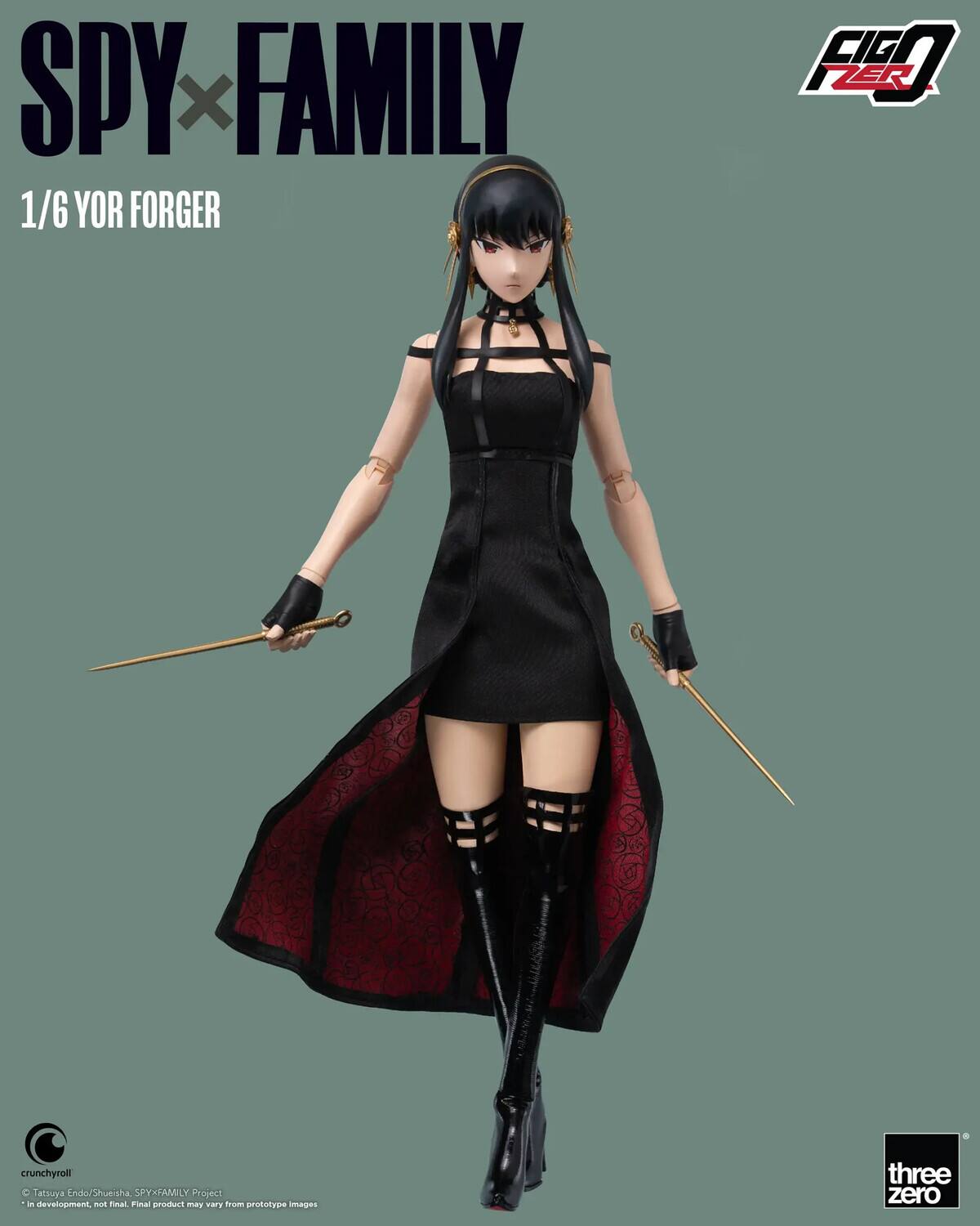 SPY X FAMILY 1/6 YOR FORGER FE9 NER crunchyroll  
Tatsuya Endo/Shueisha SPYXFAMILY Project in development, not final. Final product may vary from prototype images.