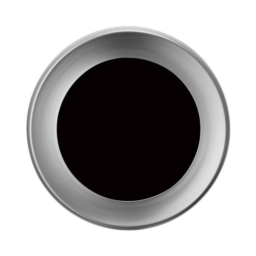 Left. Alpine Industries - Stainless Steel 17 Gallon Open Top Trash Can - Stainless Steel.