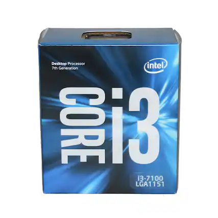 Desktop Processor
Intel Core i3
7th Generation
i3-7100
LGA1151