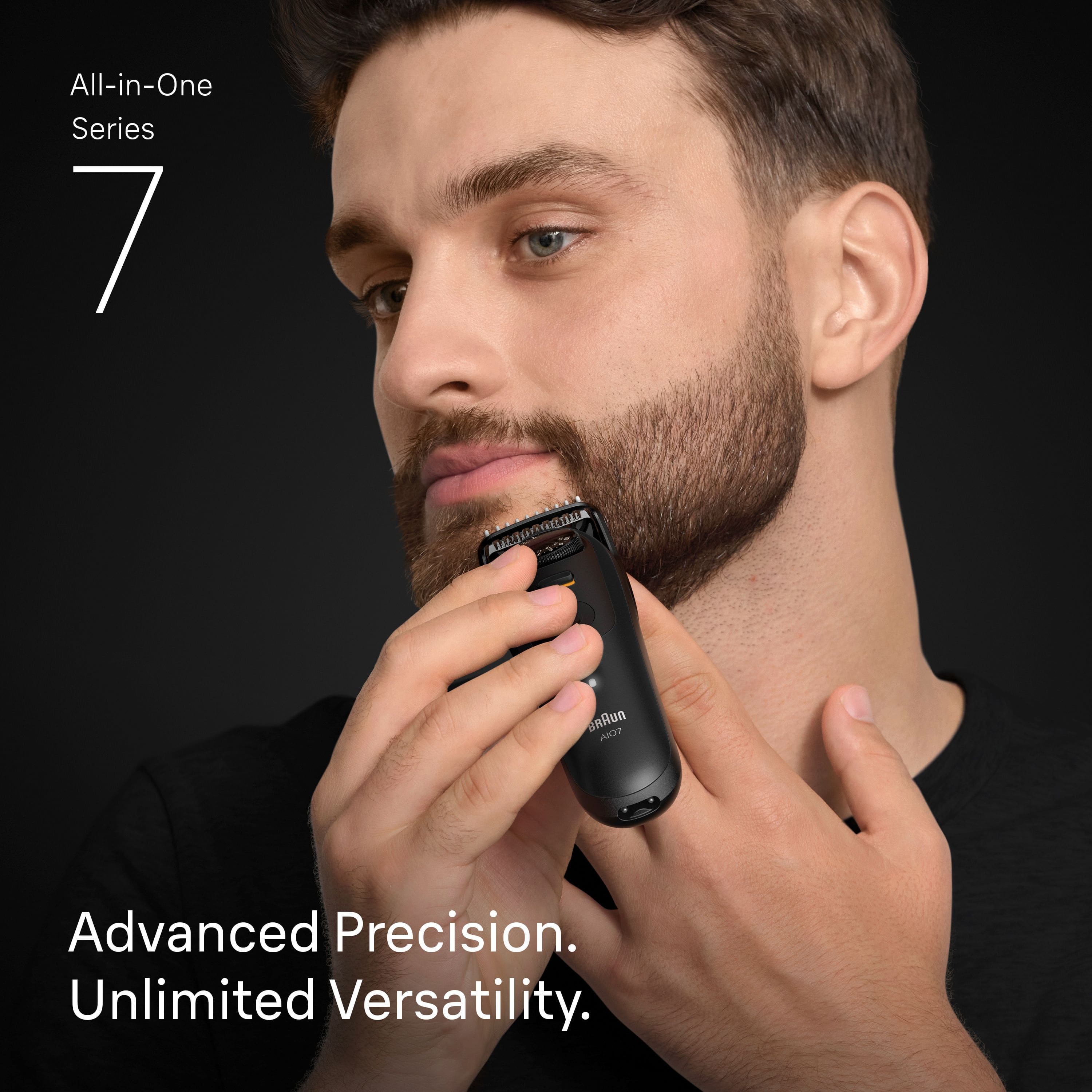 Braun Series 7 All in one 7530 Electric Shaver Trimmer Matte Black