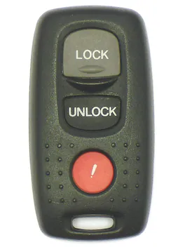 Car Keys Express - Mazda Keyless Entry Remote - 3 Buttons (Lock, Unlock, and Panic) - Black