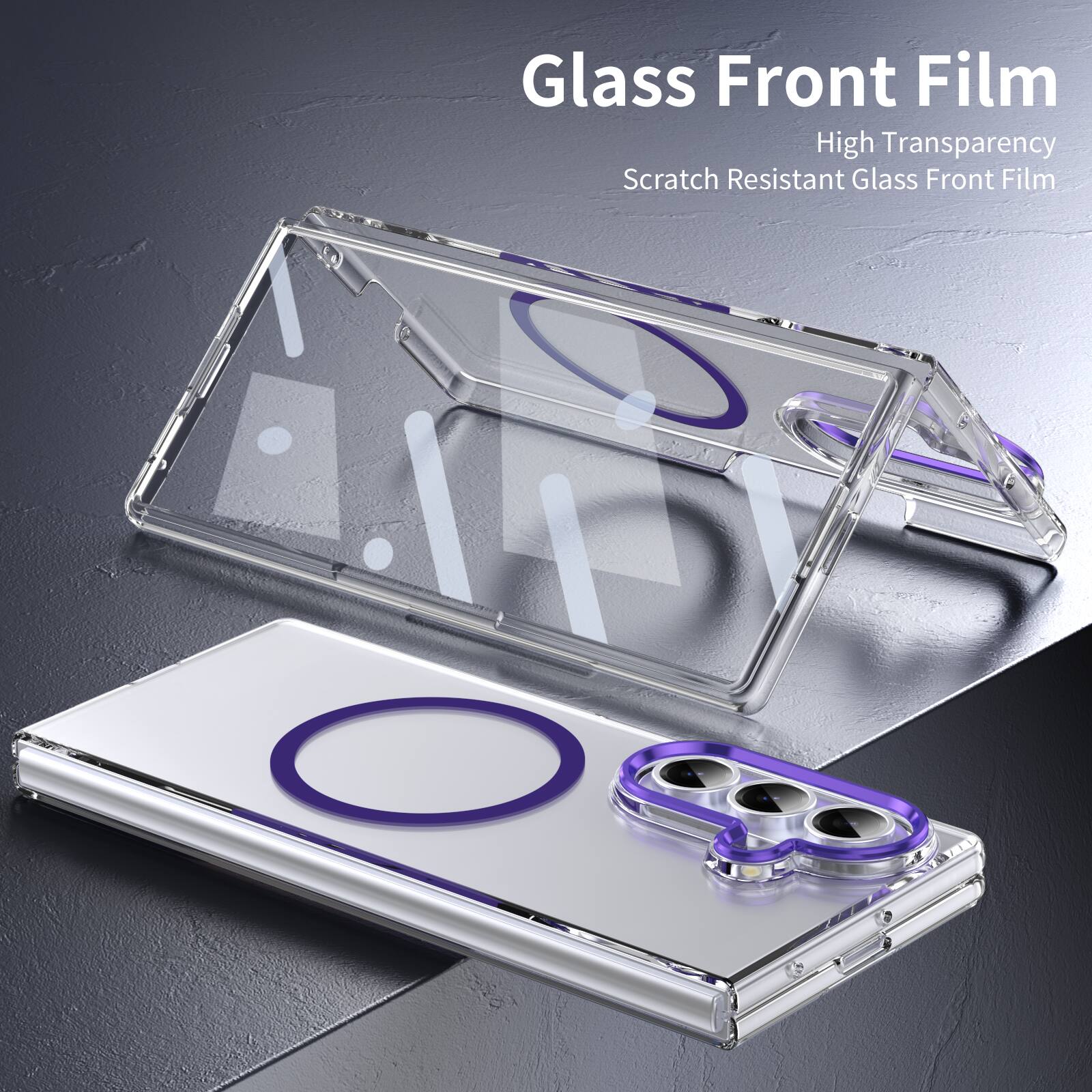 Glass Front Film  
High Transparency  
Scratch Resistant Glass Front Film