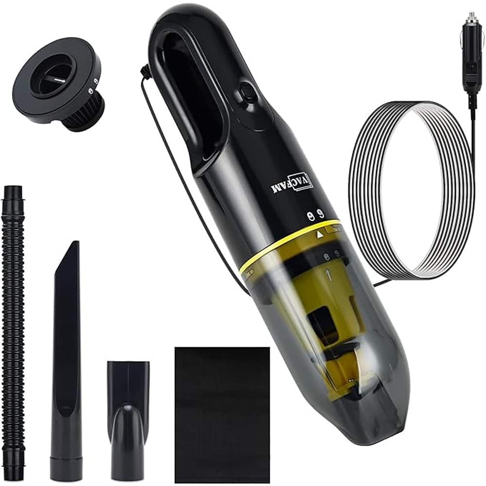 ACJPR - Car Vacuum,Portable Hand Vacuum Cleaner,Smal