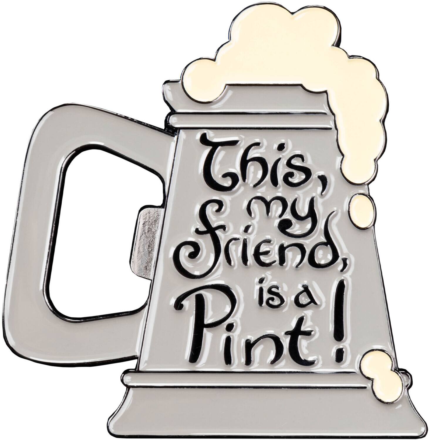 WETA Workshop - The Lord of the Rings Trilogy - This, My Friend, is a Pint! Enamel Magnet - COLLECTIBLES