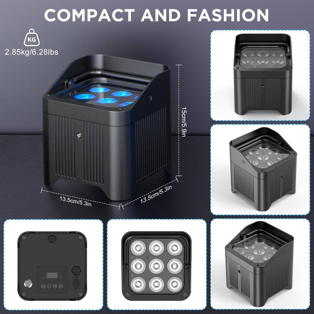 COMPACT AND FASHION

2.85kg/6.28lbs

9in

15cm/5.9in

13.5cm/5.3in

13.5cm/5.3in