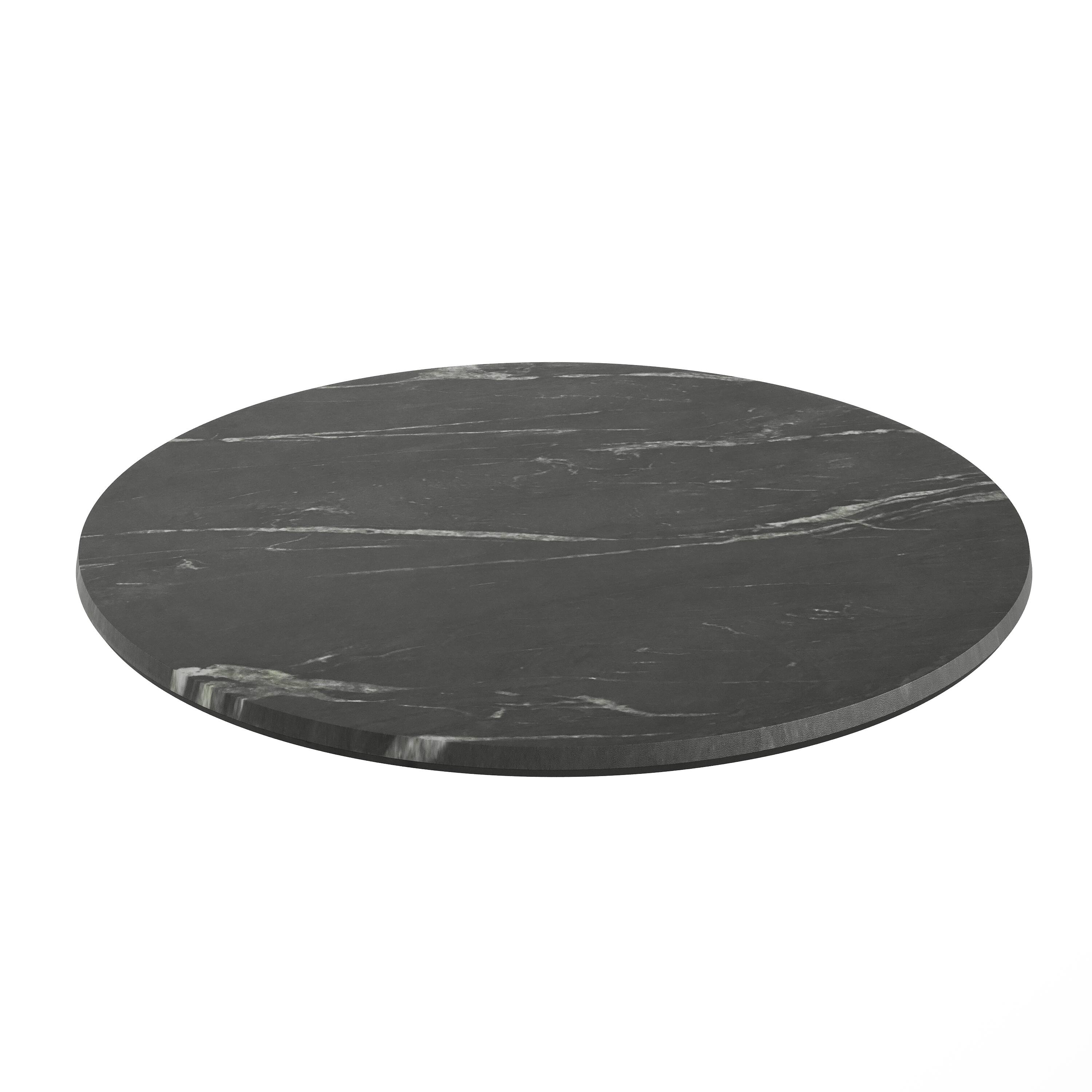 Black Faux Marble