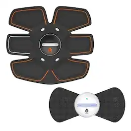 Pursonic - Wireless Muscle Stimulator & Abdominal Toning Massager Set - Multicolor