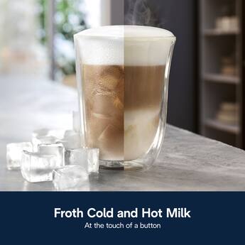 De'Longhi LatteMix Countertop Cold & Hot Frother Silver - Best Buy De'Longhi LatteMix Countertop Cold & Hot Frother Silver - Best Buy