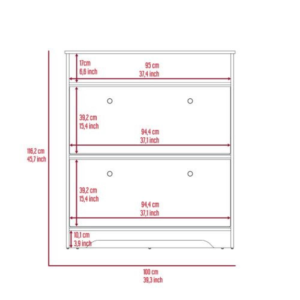 17cm 6.6 inch  
95 cm 37.4 inch  
116.2 cm 45.7 inch  
39.2 cm 15.4 inch  
94.4 cm 37.1 inch  
10.1 cm 3.9 inch  
100 cm 39.3 inch