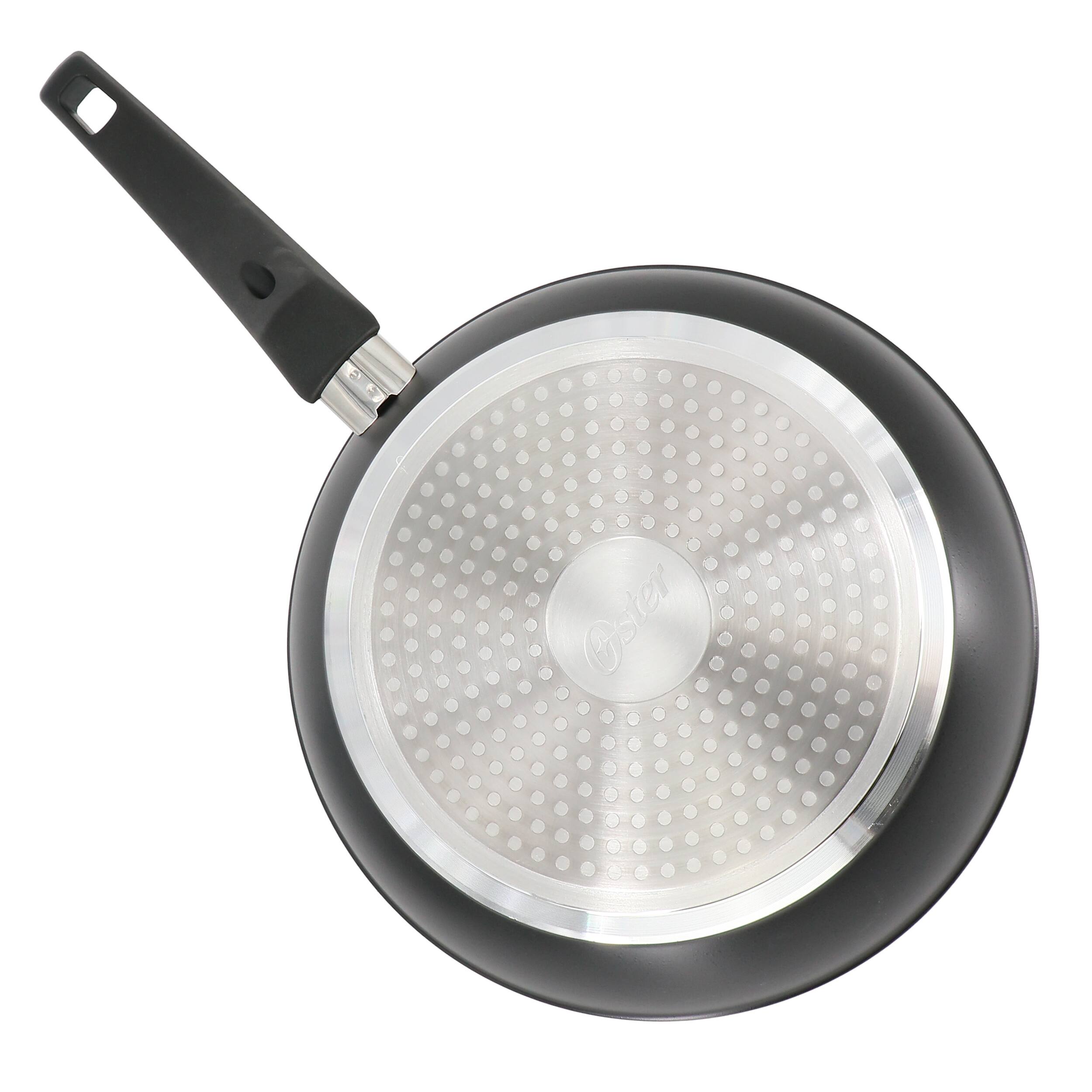 Alt View 3. Oster - Oster Connelly 9.5 Inch Nonstick Aluminum Frying Pan in Black - Black.