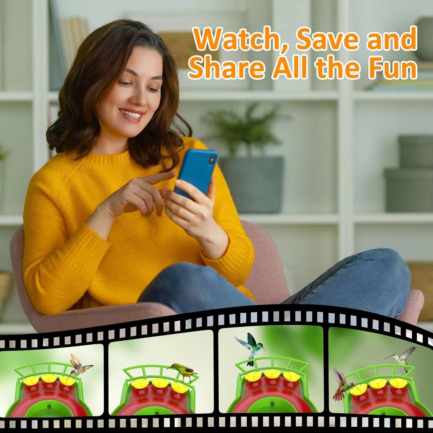 Watch, Save and Share All the Fun