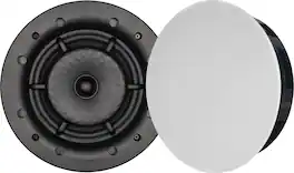 Sonance - VXXT8R - Visual Experience Extreme 8" 2-Way Indoor/Outdoor In Ceiling Speakers (Pair) - Paintable White