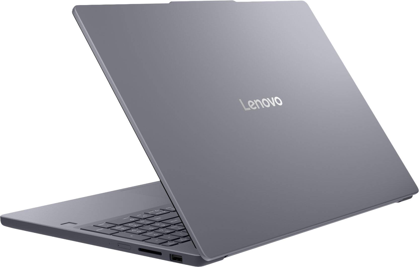 Alt View 15. Lenovo - IdeaPad Slim 3x 15.3" 2k Touchscreen Laptop - Snapdragon X 2025 - 8GB Memory - 256GB Storage - Luna Grey.
