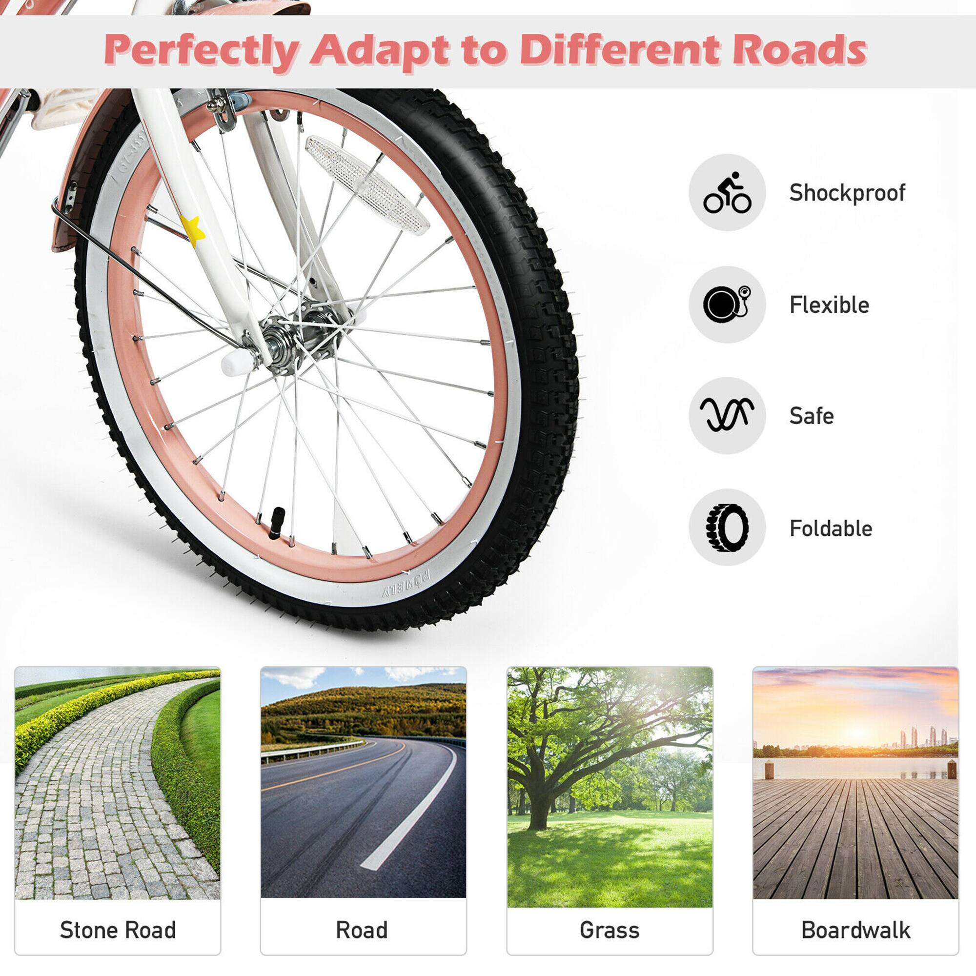 Perfectly Adapt to Different Roads

- Shockproof
- Flexible
- Safe
- Foldable

Stone Road
Road
Grass
Boardwalk