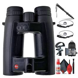 Leica - 8x42 Geovid 3200.COM Rangefinder Binocular (40806) + Tripod Adapter + BackPack + More