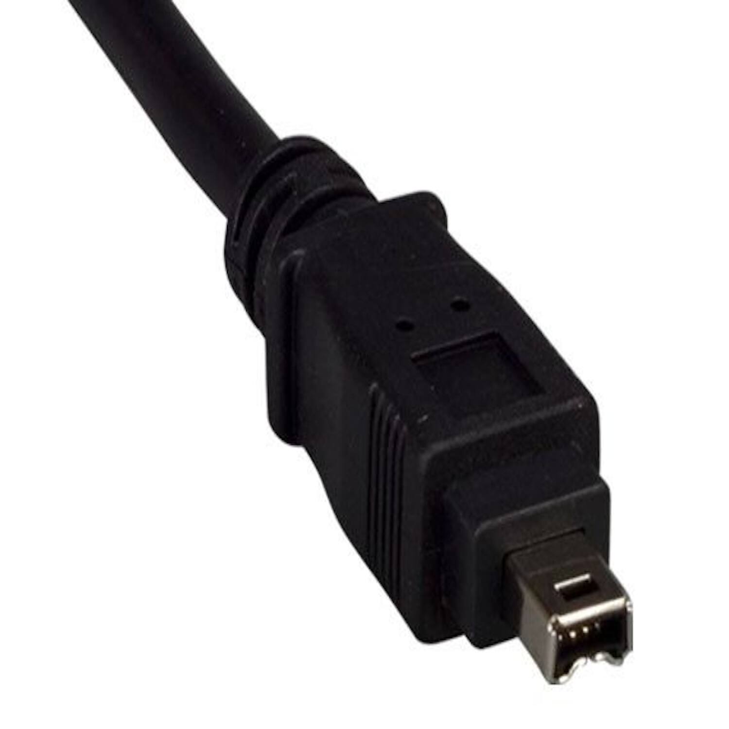 Left. Sanoxy - Sanoxy 6ft IEEE 1394b FireWire 800 9-pin to 4-pin, Black - Black.