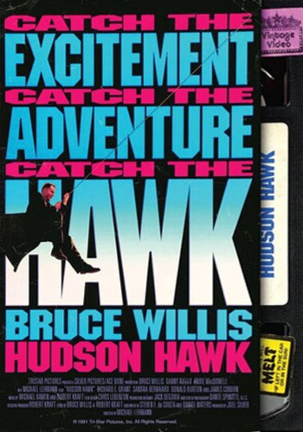 Hudson Hawk (Retro VHS Packaging) - DVD