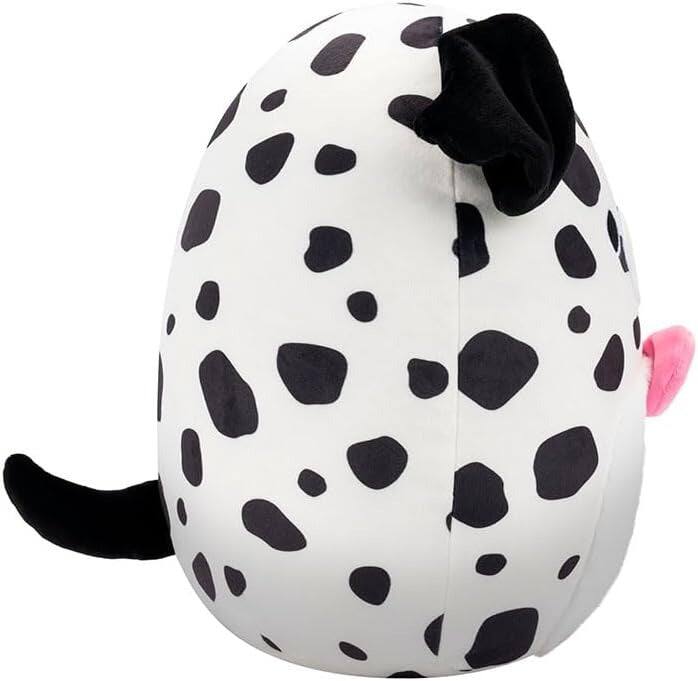 Alt View 2. Jazwares - Squishmallows: Dustin the White Dalmation 12" Plush.