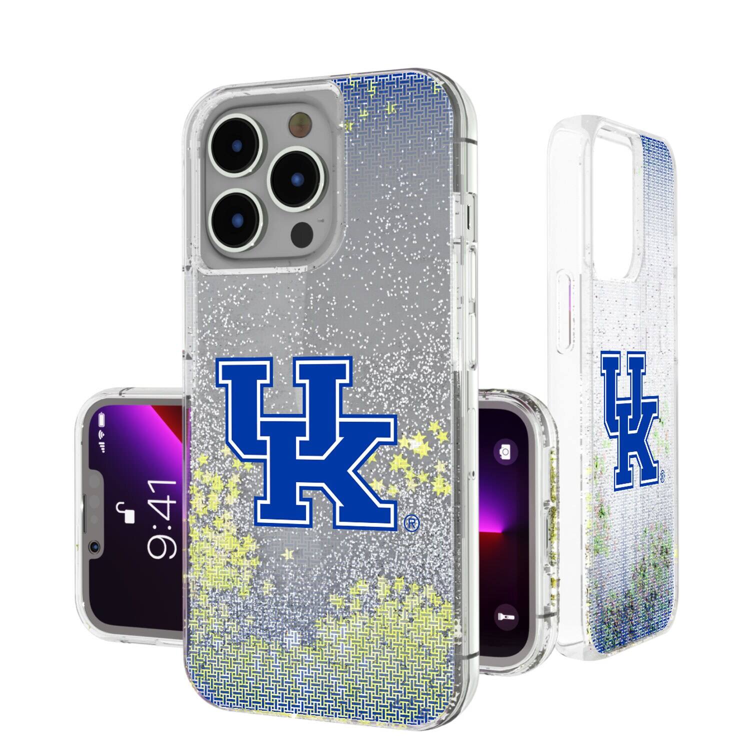 Keyscaper - NCAA - Kentucky Wildcats Linen Logo iPhone Glitter Case - 16 Pro - Multicolor price history on PriceWatchPro
