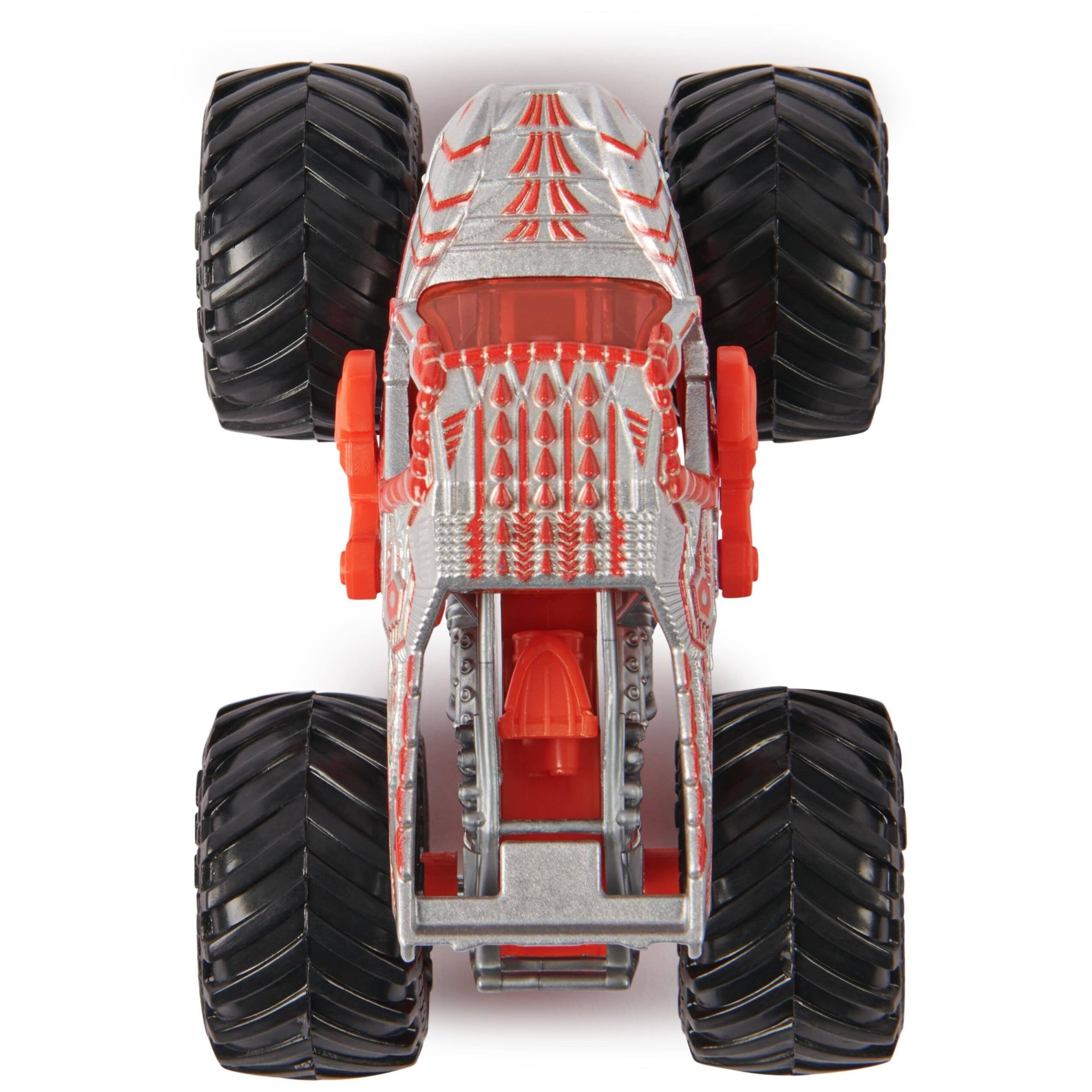 Alt View 2. Monster Jam - Monster Jam ThunderROARus Monster Truck Die-Cast 1:64 Scale Toy for Kids - Multi.