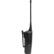 Left. Motorola - Motorola CP100D Analog UHF Portable Non-Display Two Way Radio, 16 Channel, 4 Watt - 2 Pack Bundle - Black.