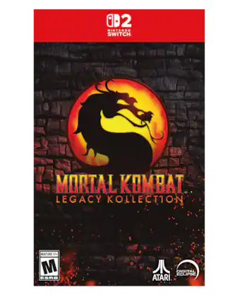 D2 NINTENDO SWITCH. MORTAL KOMBAT LEGACY COLLECTION MATURE 17+ M ESRB ATARI DIGITAL ECLIPSE - M (Mature 17+)