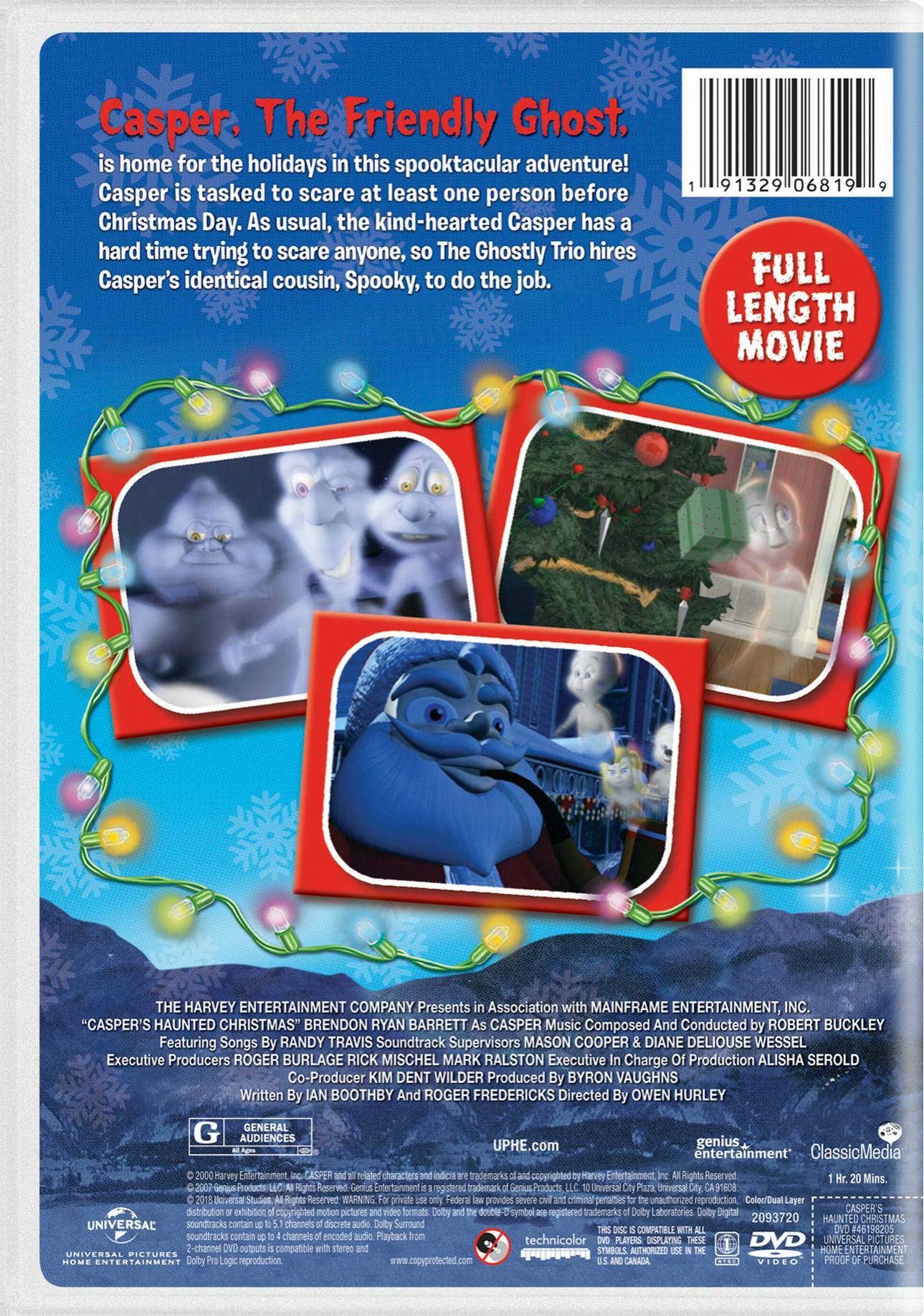 Angle. Casper's Haunted Christmas [DVD].