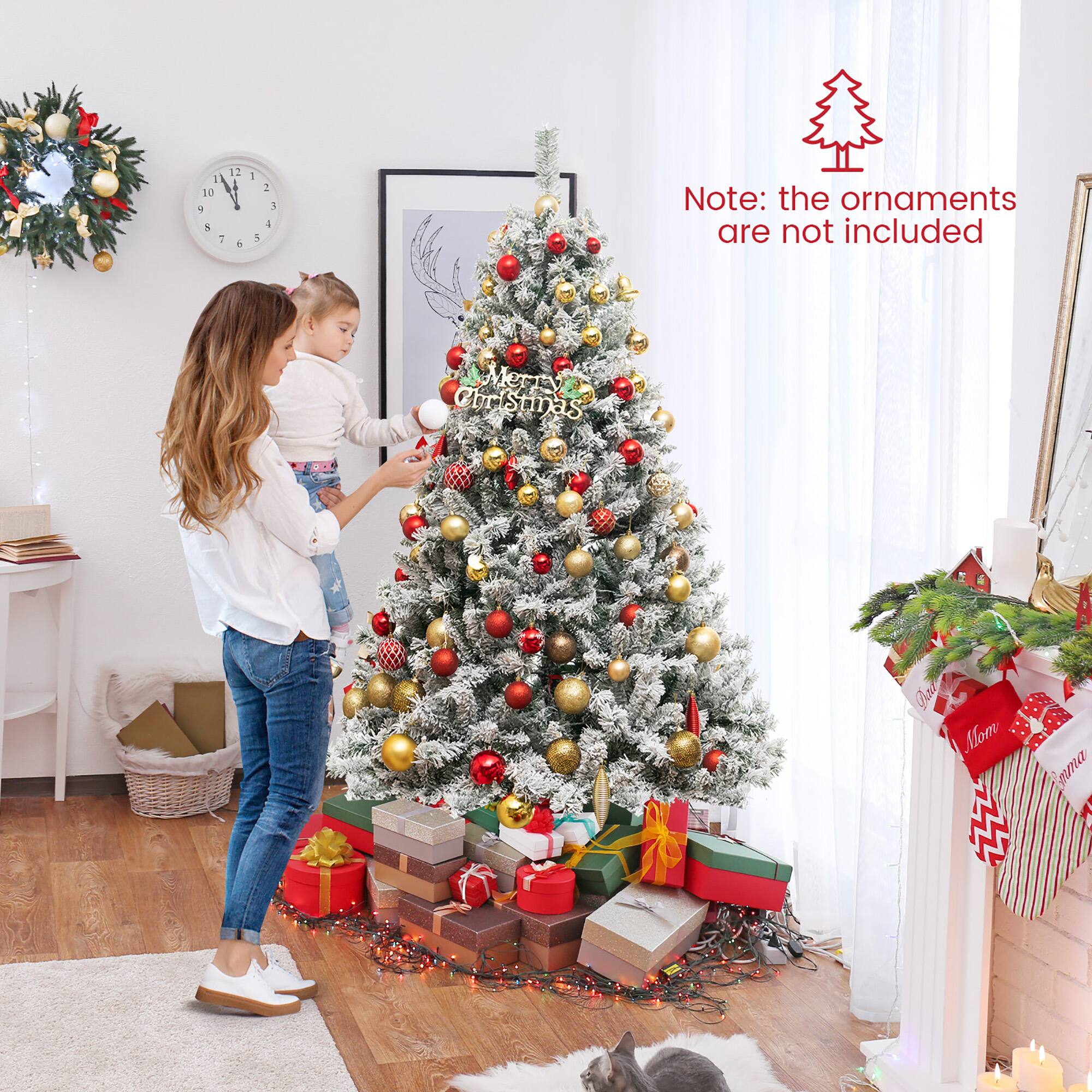 12 1 10 Y + e 1 1 n 1 4 1

Note: the ornaments are not included

Mer Christmas Chr Art mma