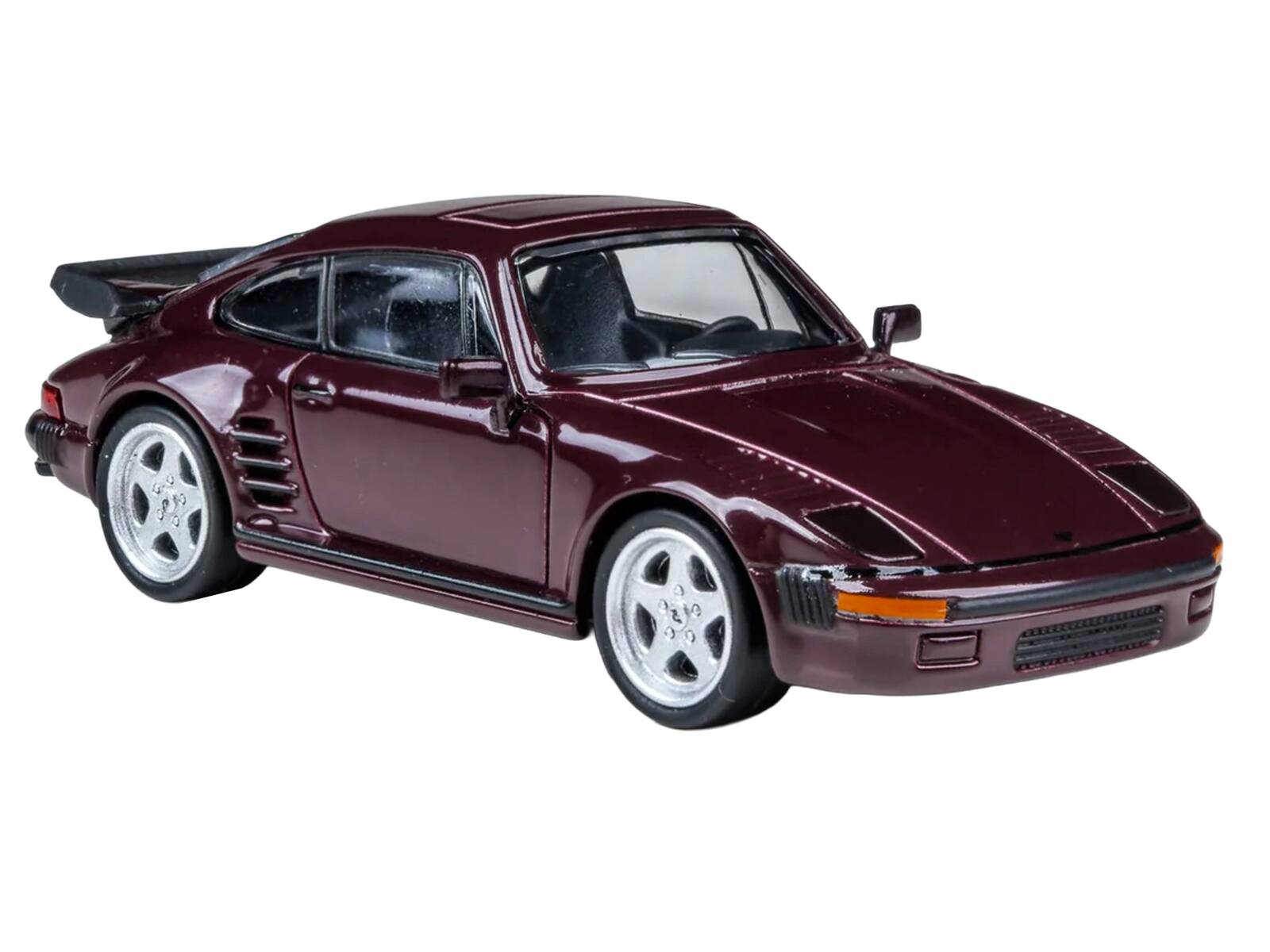 Alt View 3. Paragon - 1986 RUF BTR Slantnose Ruby Red Metallic 1/64 Diecast Model Car by Paragon.