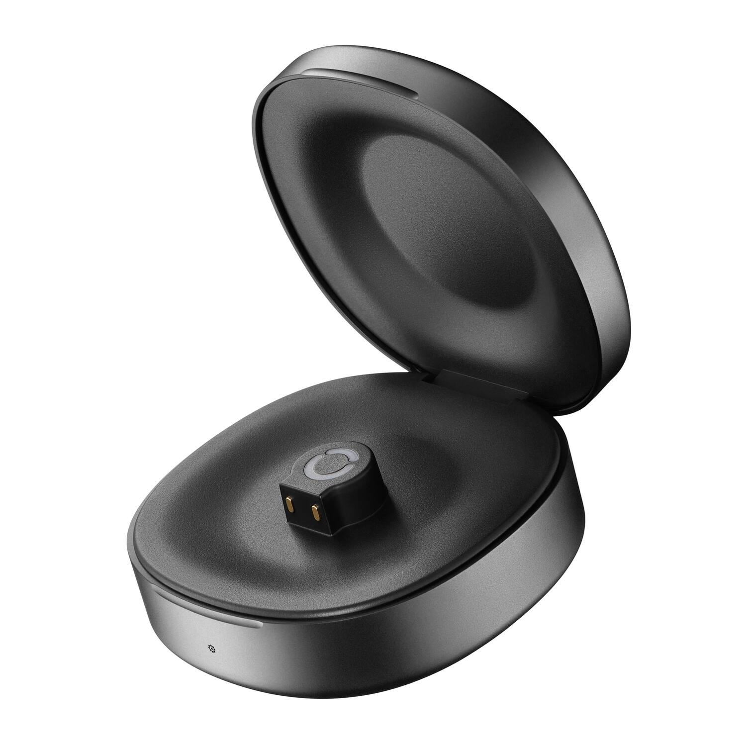 Back. RINGCONN - Gen 3 Smart Ring, Vascular Health Insights, Vibration Alerts, Sleep Apnea Monitoring, Charging Case - Matte Black.