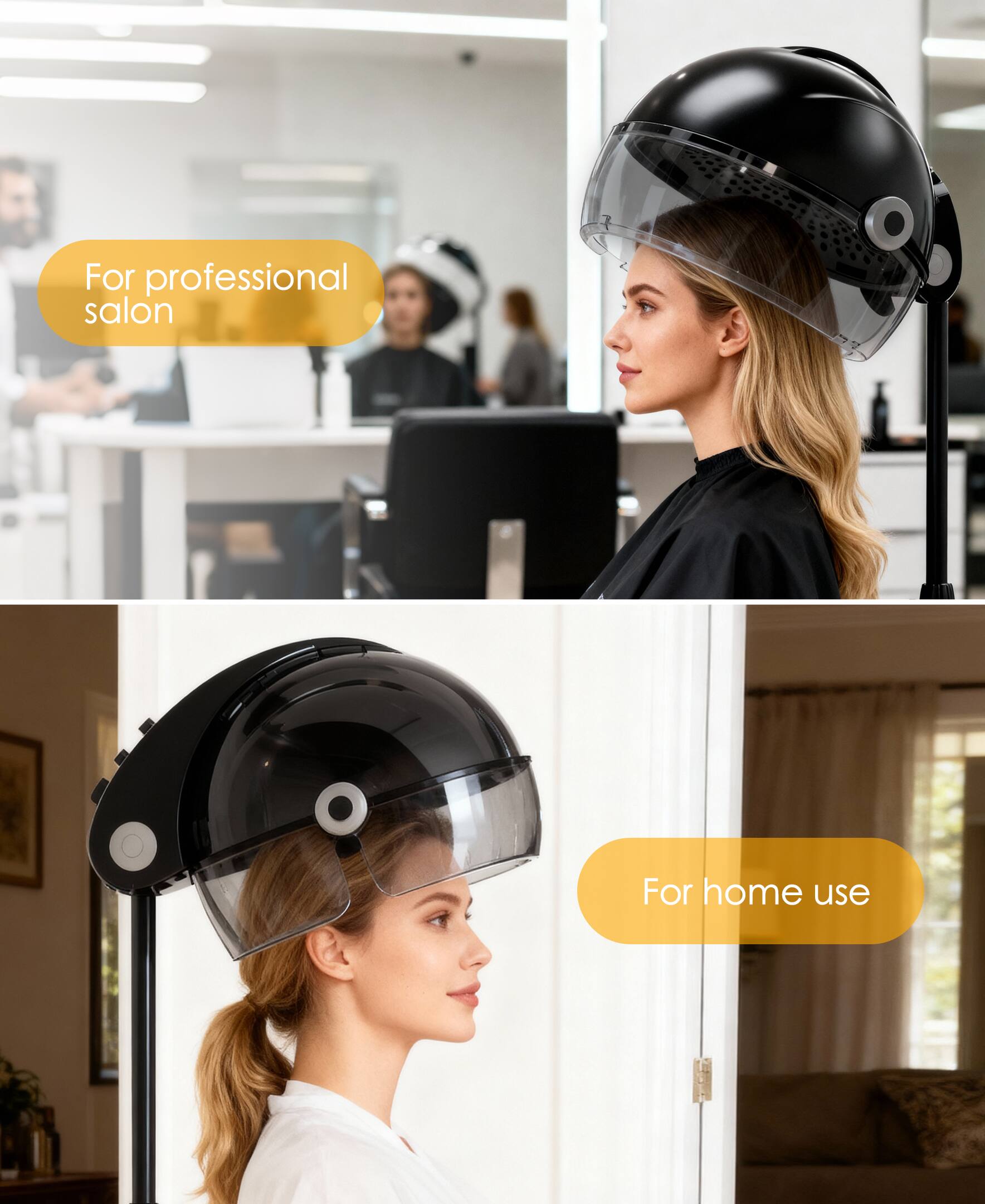 For professional salon

For home use