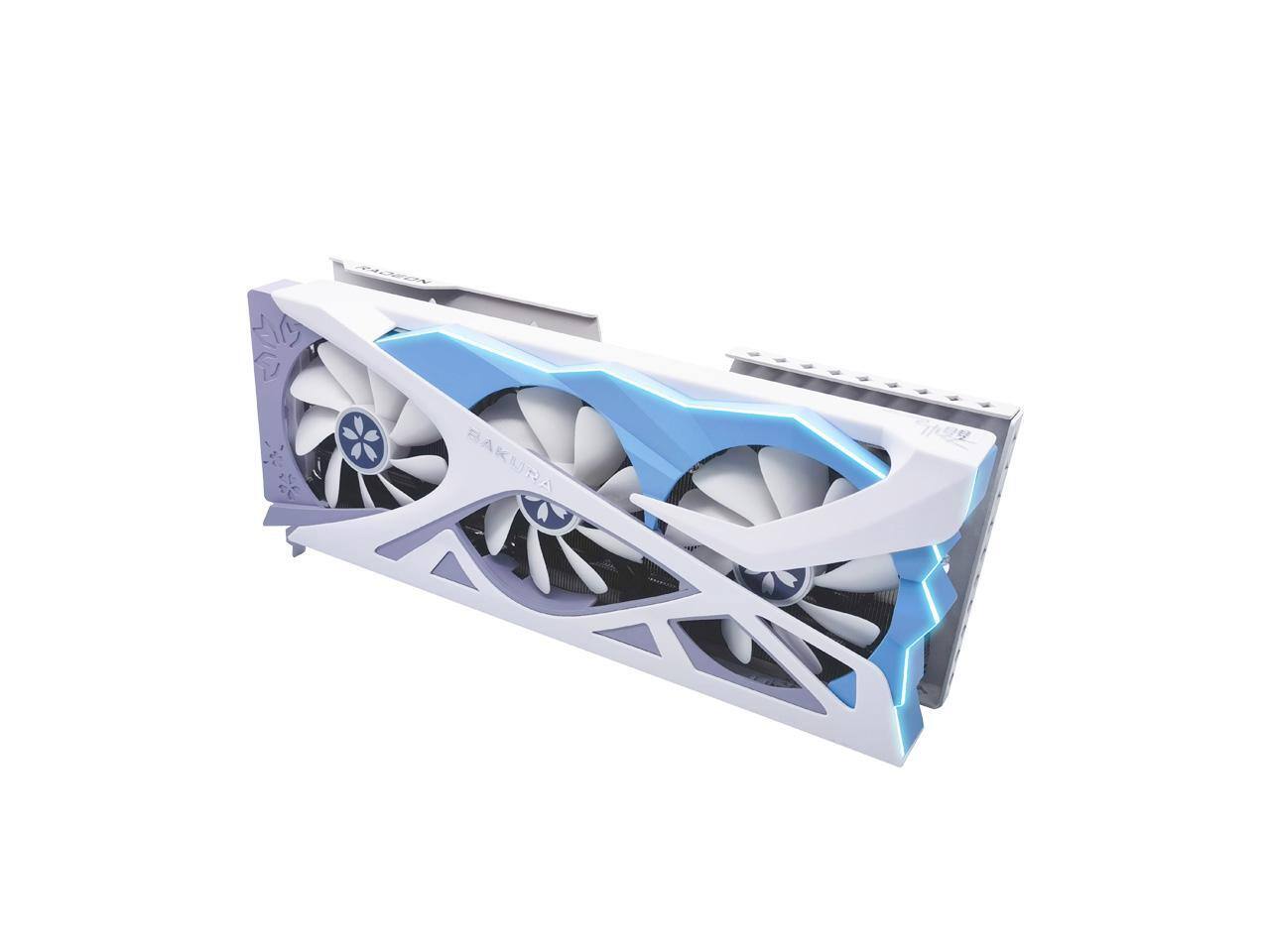 Alt View 4. Yeston - Yeston Radeon RX 9070 XT 16GB GDDR6 PCI Express 5.0 x16 Graphics Card RX9070XT.