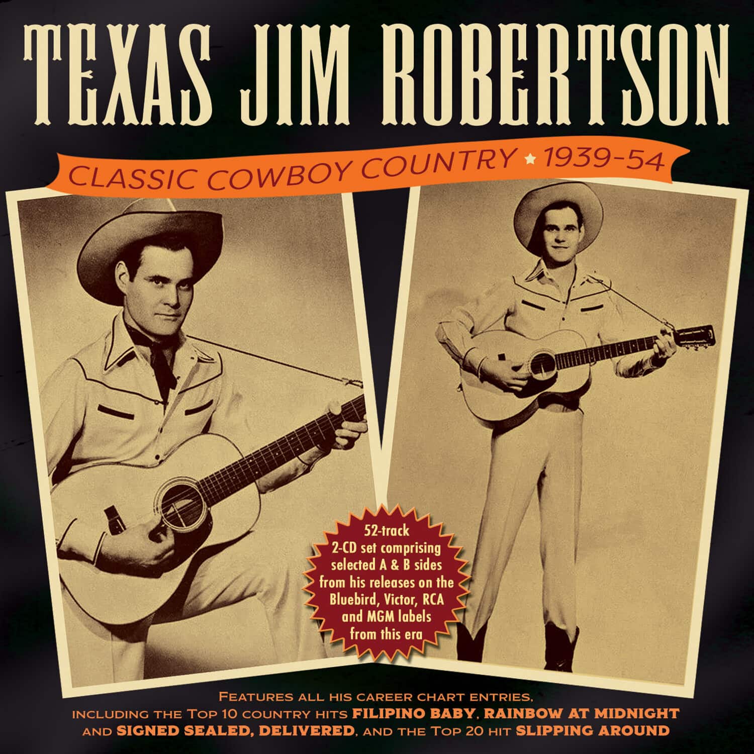 Texas Jim Robertson - Classic Cowboy Country 1939-54   - COMPACT DISCS [CD] price history on PriceWatchPro