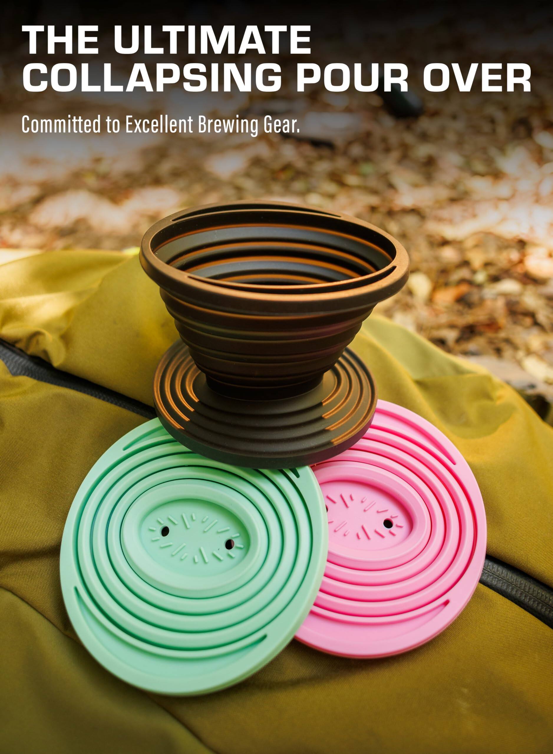 THE ULTIMATE COLLAPSING POUR OVER  
Committed to Excellent Brewing Gear.