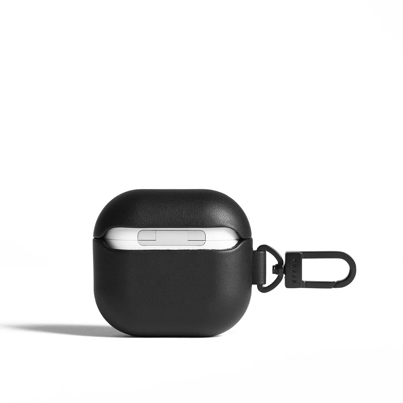 Angle. Mujjo - Echelon Airpods 4 Case - Black.