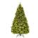 Front. Costway - 7Ft Pre-Lit Christmas Tree Hinged 460 LED Lights Pine Cones - Green.