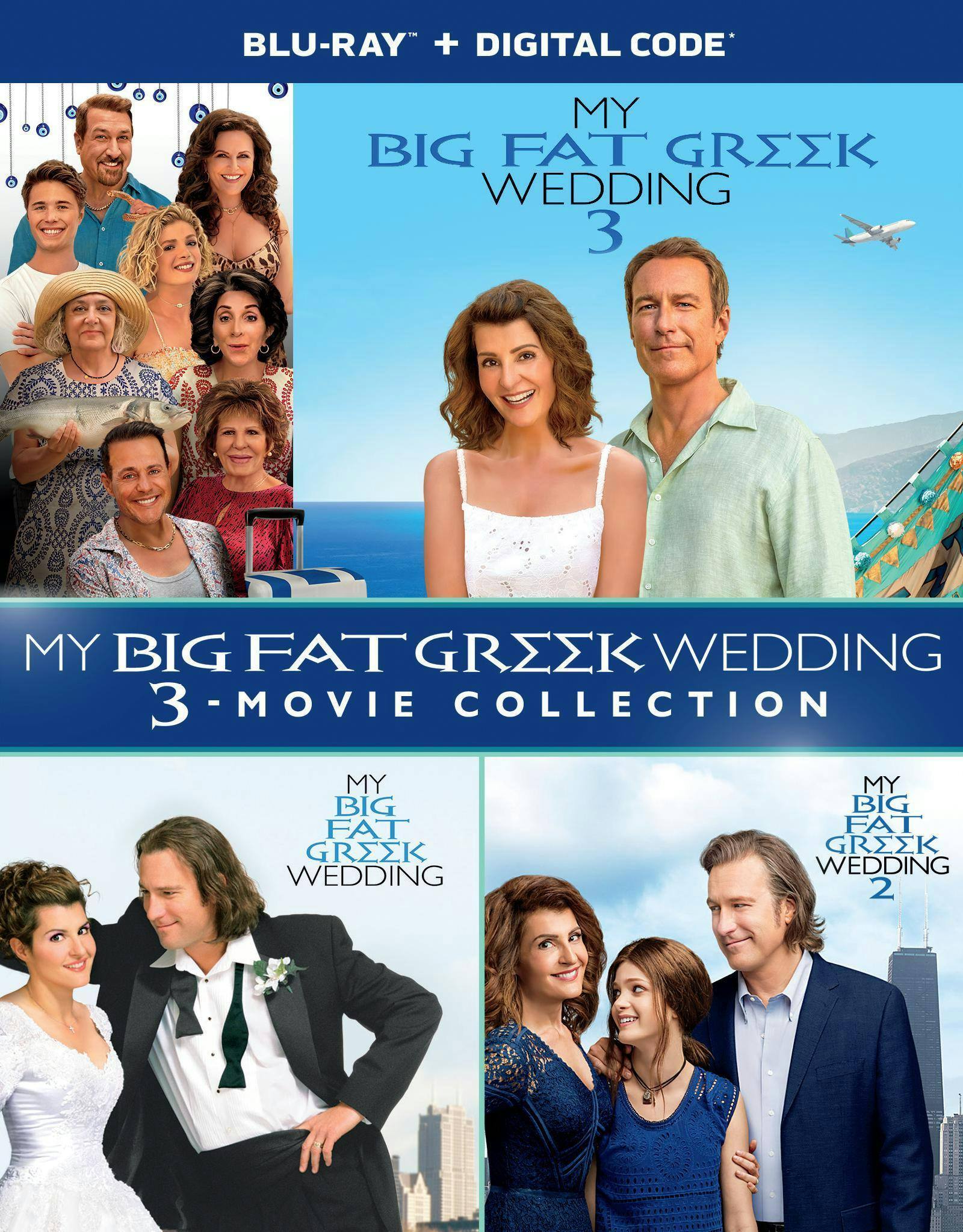My Big Fat Greek Wedding 3-Film Collection (Box Set) [Blu-ray] [Standard]