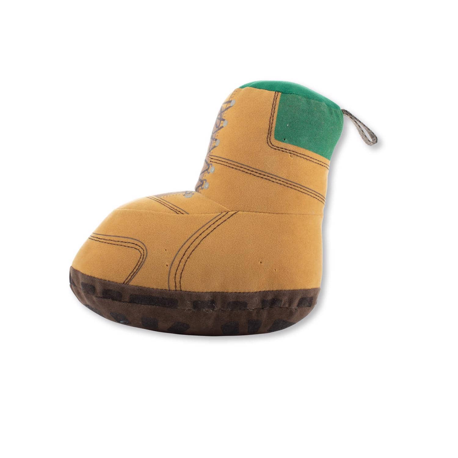 Pet Shop by Fringe Studio Brown/Green Plush Watch Your Step Dog Toy 1 pk - Brown | Green