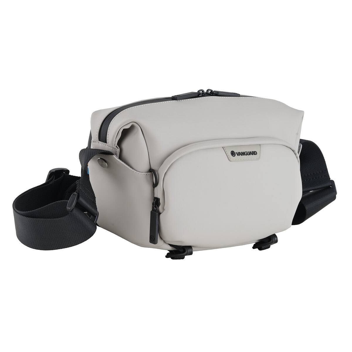 Alt View 2. Vanguard - Vanguard VEO Lite S4L Camera and Everyday Shoulder Bag - Cream.
