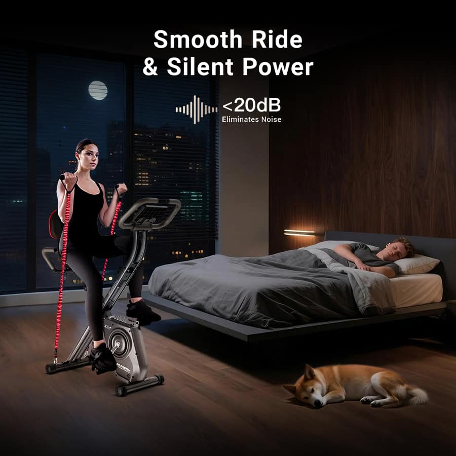 Smooth Ride & Silent Power
<20dB
Eliminates Noise