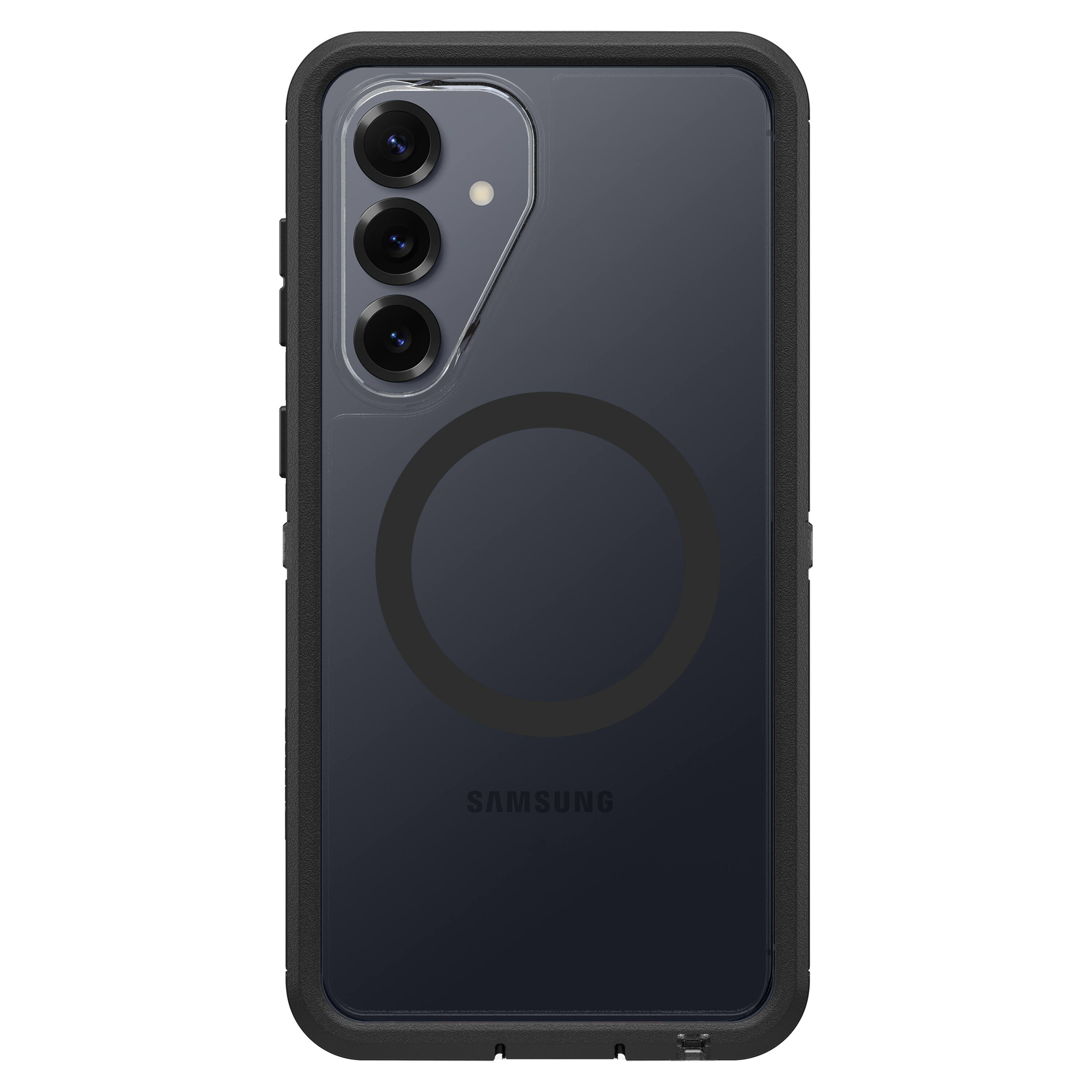 Angle. OtterBox - Defender Series Pro XT Hard Shell for Samsung Galaxy S26+ - Black.