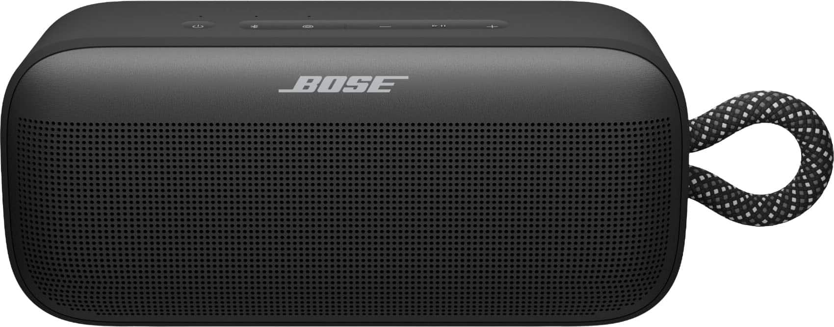 Bose - SoundLink Plus Portable Bluetooth Speaker - Black - Front_Zoom