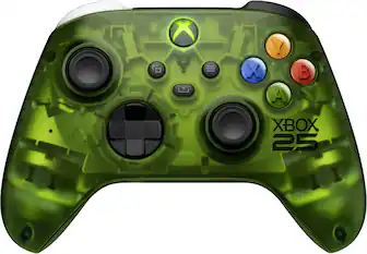 Microsoft - XBOX Wireless Controller for XBOX Series X, XBOX Series SXBOX One, PCs, TVs, mobile, and more - X25 Special Edition
