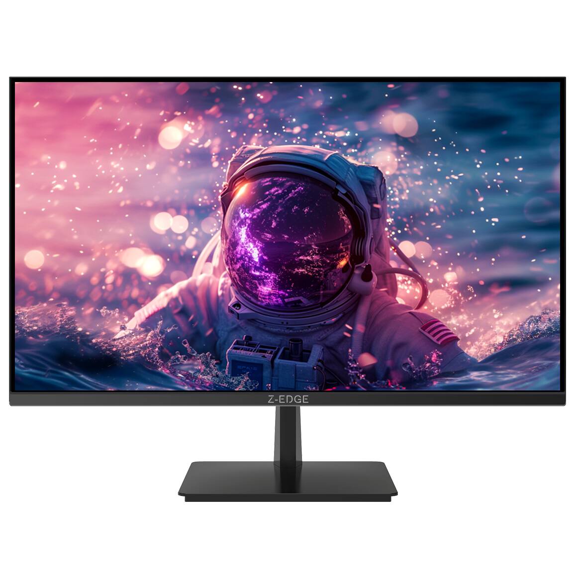 Left. Z-Edge - 27" 4K UHD 3840 x 2160 120 Hz 1 ms Flat-Panel IPS Gaming Monitor, HDMI 2.1, DisplayPort 1.4 - Black.