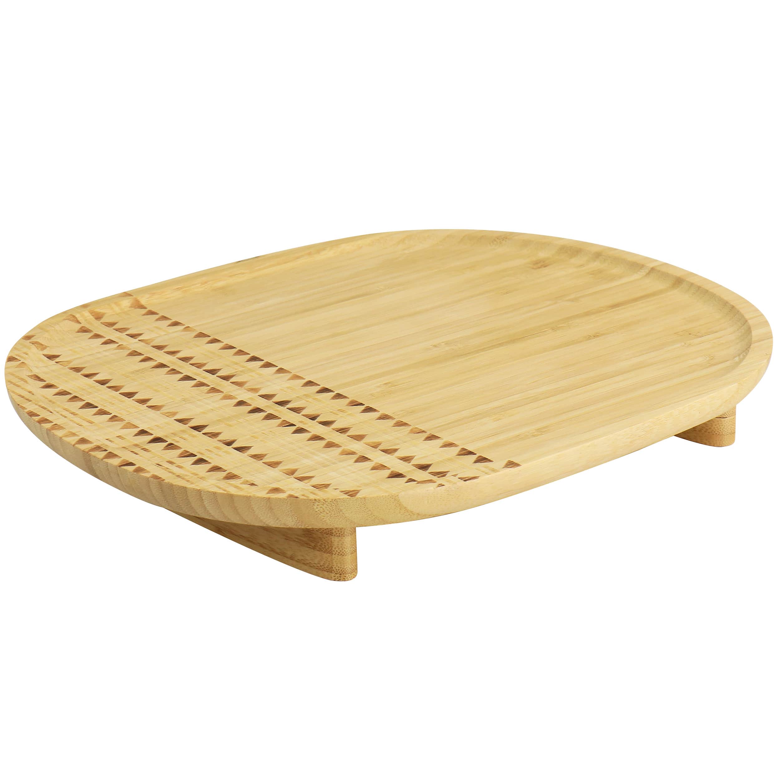 Gibson - Home 13.5 Inch Sadler Wooden Serving Tray - Brown price history on PriceWatchPro