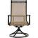 Alt View 23. Hanover - Monaco 7-Piece Patio Dining Set with Six Swivel Rockers and a 68 x 40 in. Dining Table - Tan/Bronze.